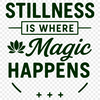 Inspirational Yoga Motto Design Motivational quote for yoga practice, vector design with inspirational words and icons.