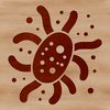 Simple Microbial Graphics SVG Image A simple illustration of a bacterial cell, created as a vector graphic.
