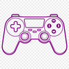 Modern Game Controller Design An electronic game controller with joysticks and buttons.