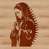 Sacred Symbolism in Virgin Mary Art A classic representation of the Virgin Mary, depicted in intricate detail.