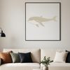Stylized Whale Design SVG File A free downloadable SVG graphic featuring a stylized whale design.
