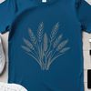 A stylized illustration of wheat in vector format, suitable for digital use.