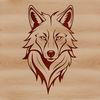 Free Wolf Clipart Download A detailed illustration of a wolf's head from the side view, suitable for vector art projects.