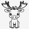 Wildlife Inspiration SVG Design An SVG graphic design featuring a realistic depiction of a wild animal.