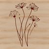 A colorful illustration of a blooming wild flower in a natural setting, suitable for various design applications.