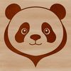 A Panda in Its Natural Home A detailed illustration of a panda in a natural habitat.