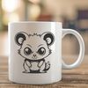 Adorable Wildlife Vector Design A high-quality SVG design of a possum suitable for commercial or personal projects.