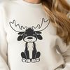 A digital illustration of a large wild animal with distinctive antlers.