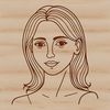 Vector Female Figure in Elegant Design Female silhouette in vector art format.