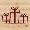 A simple vector illustration of a gift box with a ribbon and bow, suitable for personal or commercial use.