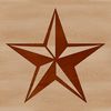 A vector star illustration suitable for cutting machines or laser cutters.