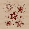 A stylized star icon made from geometric shapes.