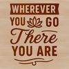 Beautiful Quote Design Vector Art A yoga quote with inspirational text in a modern design, suitable for digital use.