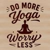Beautiful Yoga Inspiration Quote A vector quote about yoga with clean design elements.