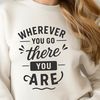 Mindful Motivation Quote in Modern Font Inspiring yoga quote with sans-serif font on a minimalist background.