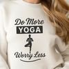 Calming Quote Vector Artwork A motivational yoga quote with a calming design, suitable for print or digital applications.