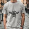 Ornate Bee In SVG & PNG