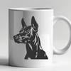 Creative Doberman Pinscher - Sublimation DXF