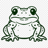 Free Unique Toad Drawing