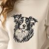 Creative Australian Shepherd - Pet DXF Free Download