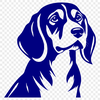 Free Beautiful Beagle Stencil