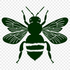 Stunning Bee In SVG, PNG, PDF And DXF File Formats - Free