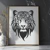 Free Tiger In SVG Free Commercial Use Download