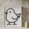 Cute Bird In SVG - Free Download