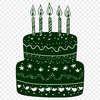 Creative Cake PNG - For Laser Engraver Project