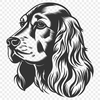 Artistic Dog Clipart - Free SVG Download