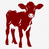 Stunning Cow SVG, PNG, PDF And DXF Files