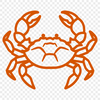 Stunning Crab In SVG - Free Download