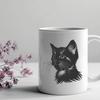 Beautiful Kitten - Animal DXF