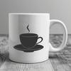 Beautiful Coffee Cup In SVG, PNG, PDF And DXF File Formats - Free