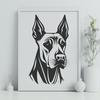 Free Doberman Pinscher - Cricut DXF