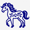 Artistic Horse DXF - For Laser Cutter Project