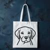 Artistic Labrador Retriever Vector Image