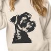 Creative Miniature Schnauzer In SVG Format