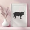 Stunning Pig In SVG - For Free Download, Commercial Use