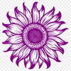 Sunflower Printable Artwork In PNG File Format For Free Download