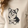 Unique Welsh Corgi - Glowforge SVG