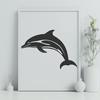 Stunning Dolphin SVG - Free Commercial Use Download