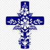 Artistic Cross In SVG - For Free Download, Commercial Use