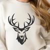 Beautiful Deer - Laser Cutter SVG