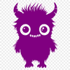 Cute Monster DXF - Free Commercial Use Download