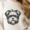 Free Morkie Decal