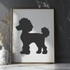 Beautiful Poodle - Laser Engraver DXF