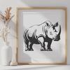 Artistic Rhino In PNG - For Free Download, Commercial Use