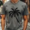 Unique Palm Tree Stencil - Free SVG