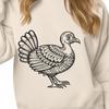 Artistic Turkey - Farm Animal DXF